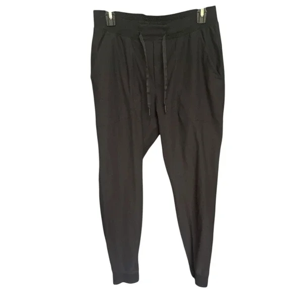 lululemon‎ Men's ABC Joggers Black Warpstreme Pants M LM5AQ7S
